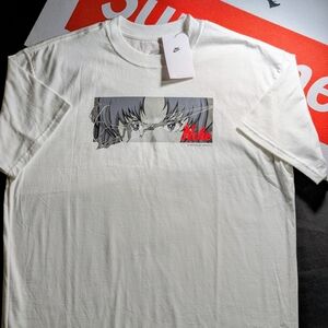 Nike White Graphic Men's Shirt